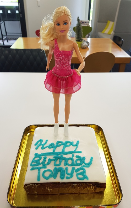 [2021 Special Duties Section Tonya birthday cake]