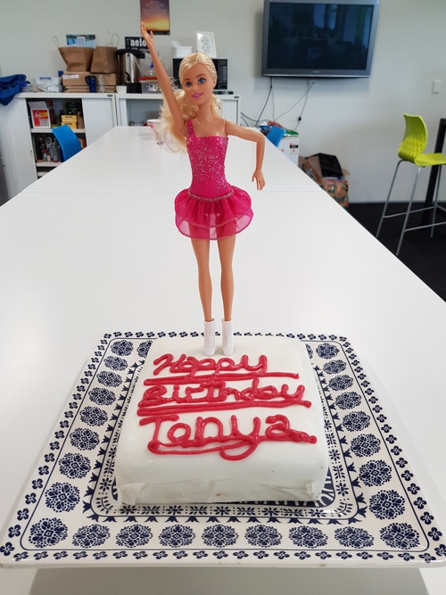 [2022 Special Duties Section Tonya birthday cake]