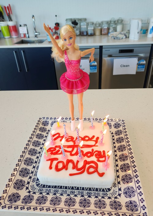 [2023 Special Duties Section Tonya birthday cake]